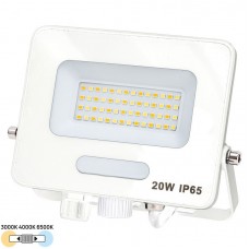 Προβολέας LED 20W 230V 2000lm 120° IP65 CCT 3-362008